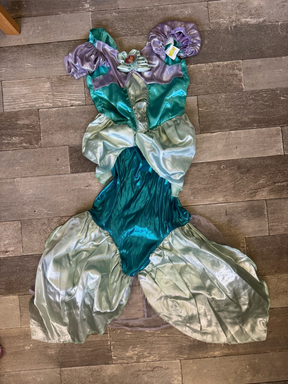 Disney Teal and Seafoam little Mermaid Costume size 4-6